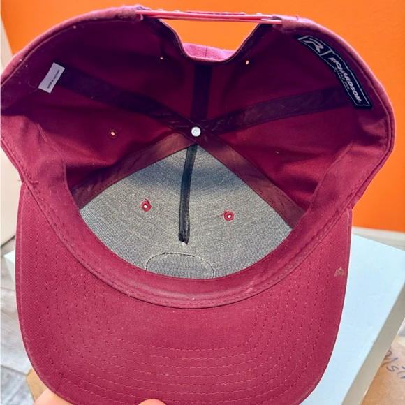 Order Of Man Maroon Mens SnapBack Trucker Hat. Gently Used - Picture 6 of 8